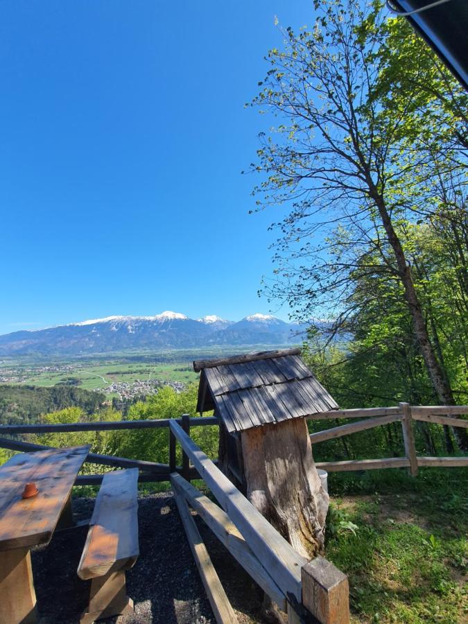 Koca Na Talezu Bed & Breakfast Ribno Dış mekan fotoğraf