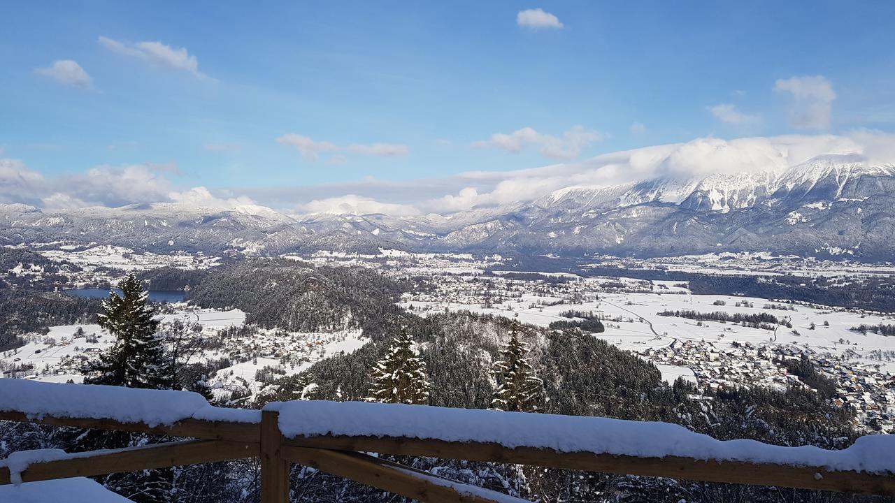 Koca Na Talezu Bed & Breakfast Ribno Dış mekan fotoğraf